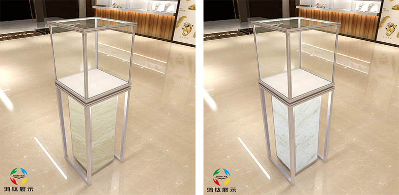 櫥窗精品展示柜,珠寶首飾柜臺,玻璃精品陳列柜