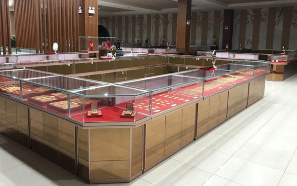 周六福珠寶展柜 周六福珠寶展柜