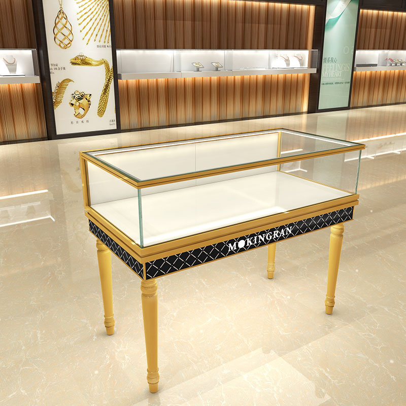 藝術玻璃珠寶首飾柜臺I款