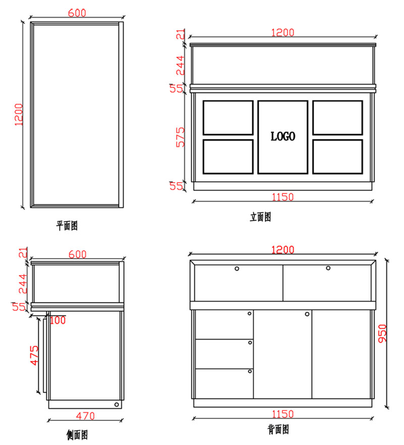 珠寶展柜尺寸,展柜尺寸定制廠家 珠寶展柜尺寸,展柜尺寸定制廠家