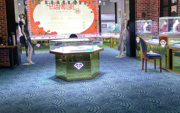 玻璃珠寶展柜設計 玻璃珠寶展柜設計